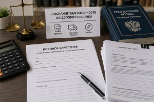 Исковое заявление о взыскании задолженности по договору поставки